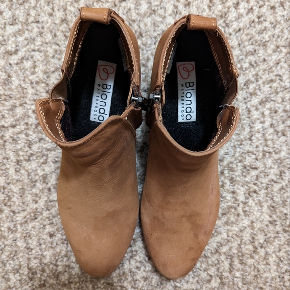 Blondo Brown Waterproof Booties - Picture 6 of 14